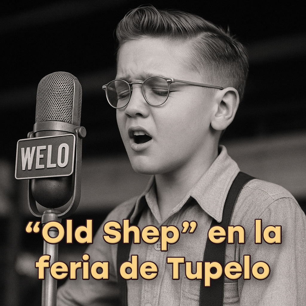 "Old Shep" en la feria de Tupelo
